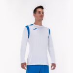 Joma 82P4R1522 أبيض أزرق ملكي بطولة القميص بأكمام طويلة v رجال - Image 5