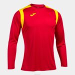Joma 82P4R1527 احمر اصفر بطولة القميص بأكمام طويلة v رجال