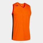 Joma 82P4R1536 برتقالي أسود تي شيرت بلا أكمام كانشا ​​الثالث رجال