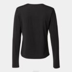 Joma 82P4R1567 أسود قميص طويل الأكمام صفر نحيف - Image 7