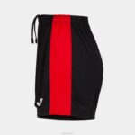 Joma 82P4R1569 أسود أحمر شورت ماكسي نحيف - Image 3
