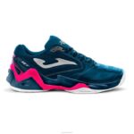 Joma 82P4R1574 الأزرق الداكن الوردي مجموعة أحذية 23 طين نحيف
