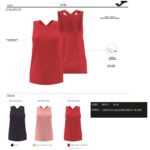Joma 82P4R1576 أحمر خزان أعلى الأساسية نحيف - Image 3