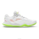 Joma 82P4R1583 أبيض أخضر أحذية تي نقطة 23 محكمة صلبة نحيف