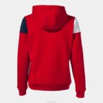 Joma 82P4R1587 أحمر أزرق كحلي أبيض طاقم سترة مقنعين v نحيف - Image 2