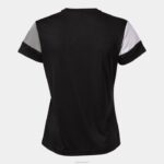 Joma 82P4R1590 أسود أبيض رمادي قميص طاقم قصير الأكمام v نحيف - Image 2