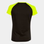 Joma 82P4R1593 أسود أصفر فلوري قميص قصير الأكمام النخبة x نحيف - Image 2
