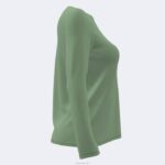 Joma 82P4R1597 الكاكي قميص بأكمام طويلة دافني نحيف - Image 2
