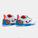 Joma 82P4R15 أبيض أزرق ملكي حذاء كرة الصالات تكتيكو 22 داخلي - Image 3