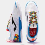 Joma 82P4R15 أبيض أزرق ملكي حذاء كرة الصالات تكتيكو 22 داخلي - Image 4
