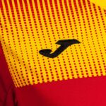 Joma 82P4R1602 احمر اصفر قميص بأكمام قصيرة مستعر أعظم صديق للبيئة نحيف - Image 3