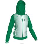 Joma 82P4R1619 أبيض أخضر سوبرنوفا سترة مقنعين نحيف