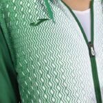 Joma 82P4R1619 أبيض أخضر سوبرنوفا سترة مقنعين نحيف - Image 3
