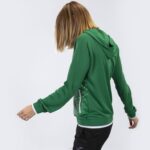 Joma 82P4R1619 أبيض أخضر سوبرنوفا سترة مقنعين نحيف - Image 5