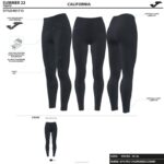 Joma 82P4R1620 أسود لباس ضيق طويل كاليفورنيا نحيف - Image 6