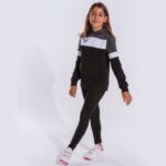Joma 82P4R1621 أسود أبيض رمادي غامق طاقم سترة مقنعين رابعا نحيف - Image 4