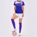 Joma 82P4R1622 أبيض أرجواني قميص بأكمام قصيرة سوبر نوفا الثاني نحيف - Image 5
