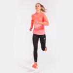 Joma 82P4R1625 نيون المرجان الأبيض قميص من النوع الثقيل النخبة السابع نحيف - Image 9