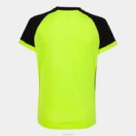Joma 82P4R1627 نيون أصفر أسود قميص بأكمام قصيرة سوبر نوفا الثاني نحيف - Image 2