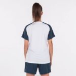 Joma 82P4R1629 أبيض كحلي قميص بأكمام قصيرة أكاديمية رابعا نحيف - Image 3