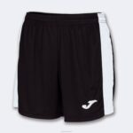 Joma 82P4R1631 أسود أبيض شورت ماكسي نحيف