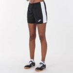 Joma 82P4R1631 أسود أبيض شورت ماكسي نحيف - Image 4