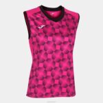 Joma 82P4R1639 نيون وردي أسود بلا أكمام تي شيرت سوبرنوفا الثالث نحيف