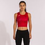 Joma 82P4R1665 أحمر نخبة الدبابات التاسع نحيف - Image 2