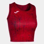 Joma 82P4R1665 أحمر نخبة الدبابات التاسع نحيف