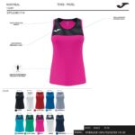 Joma 82P4R1668 أبيض دبابة قمة مونتريال نحيف - Image 9