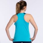 Joma 82P4R1669 الفلورسنت الفيروز الأزرق الداكن دبابة قمة مونتريال نحيف - Image 3