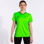 Joma 82P4R1694 نيون الخضراء قميص قصير الأكمام الفائز الثاني نحيف - Image 2