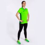 Joma 82P4R1694 نيون الخضراء قميص قصير الأكمام الفائز الثاني نحيف - Image 9