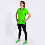 Joma 82P4R1694 نيون الخضراء قميص قصير الأكمام الفائز الثاني نحيف - Image 10