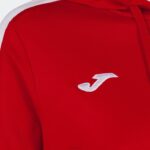 Joma 82P4R1695 احمر ابيض بطولة سترة مقنعين الرابع نحيف - Image 3