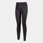 Joma 82P4R1697 أسود لباس ضيق طويل الشارع الحضري نحيف