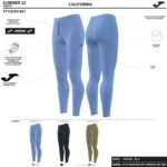 Joma 82P4R1697 أسود لباس ضيق طويل الشارع الحضري نحيف - Image 8