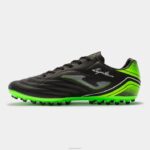 Joma 82P4R16 أسود أخضر نيون حذاء كرة القدم aguila 22 العشب الصناعي - Image 2
