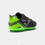 Joma 82P4R16 أسود أخضر نيون حذاء كرة القدم aguila 22 العشب الصناعي - Image 3