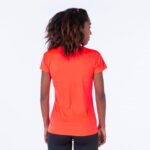 Joma 82P4R1700 نيون المرجان قميص قصير الأكمام سجل الثاني نحيف - Image 4