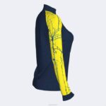 Joma 82P4R1705 الأزرق الداكن أصفر فلوري قميص من النوع الثقيل النخبة التاسع نحيف - Image 2