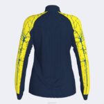 Joma 82P4R1705 الأزرق الداكن أصفر فلوري قميص من النوع الثقيل النخبة التاسع نحيف - Image 3