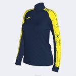 Joma 82P4R1705 الأزرق الداكن أصفر فلوري قميص من النوع الثقيل النخبة التاسع نحيف - Image 4