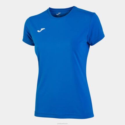 Joma 82P4R1721 الأزرق الملكي قميص قصير الأكمام كومبي نحيف