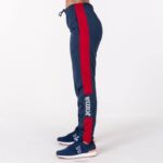 Joma 82P4R1724 الأزرق الداكن الأحمر بطولة السراويل الطويلة الرابع نحيف - Image 5