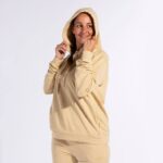 Joma 82P4R1732 اللون البيج دافني سترة مقنعين نحيف - Image 12