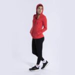 Joma 82P4R1744 أحمر مقنعين سترة النحت الثاني نحيف - Image 9