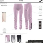 Joma 82P4R1754 أرجواني لونغز السراويل دافني نحيف - Image 9