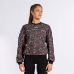 Joma 82P4R1755 أسود وردي كاكي قميص من النوع الثقيل دافني نحيف - Image 2