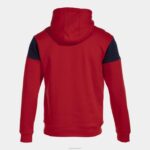 Joma 82P4R175 أحمر أزرق كحلي طاقم سترة مقنعين v رجال - Image 2